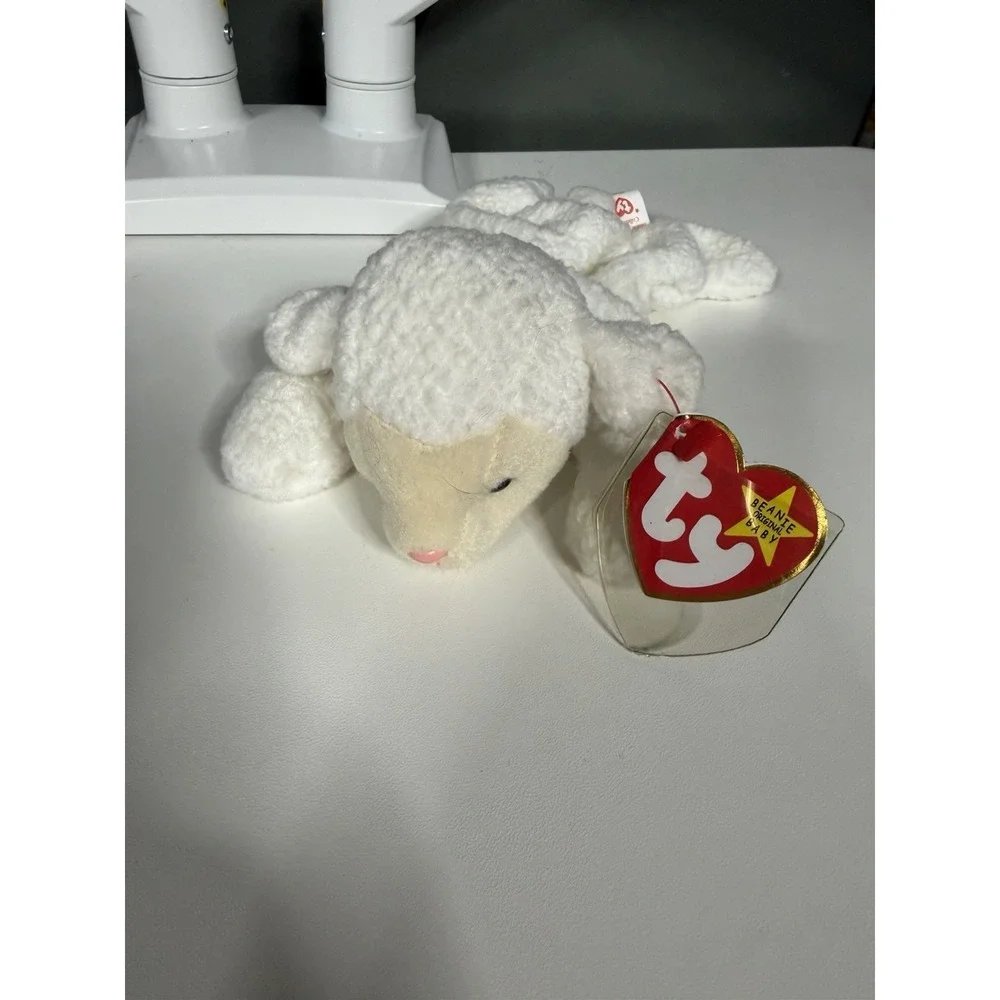 Ty Beanie Baby Fleece Lamb - B-1